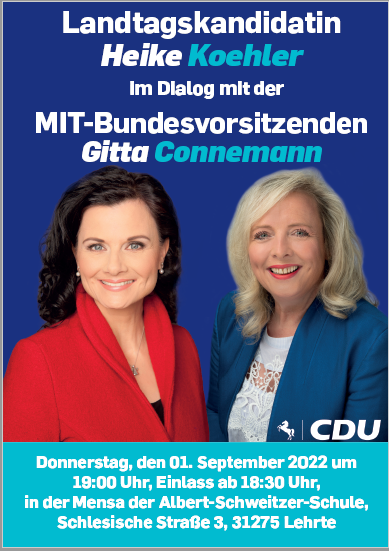 Starke Frauen, die für die Wirtschaftskompetenz der CDU stehen!